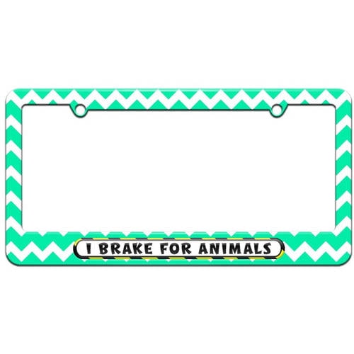 Batman and Villains Pattern License Plate Tag Frame Batman and Villains Pattern License Plate Tag Frame